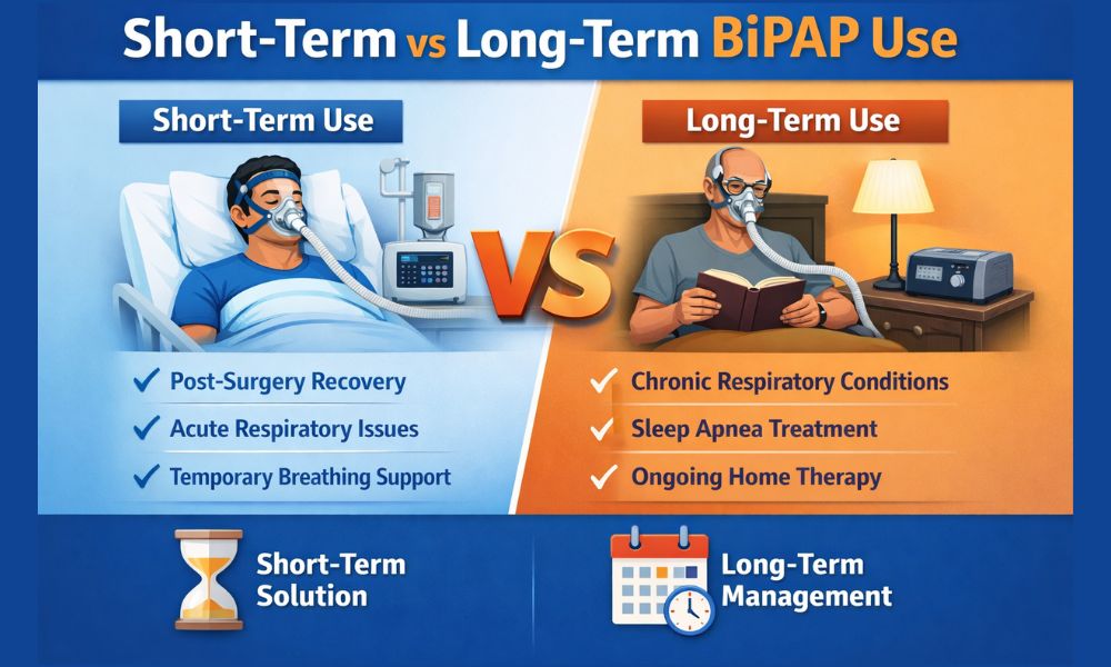 Short-Term vs Long-Term BiPAP