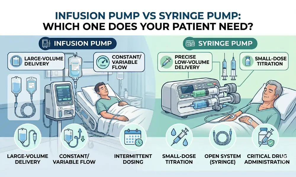 Infusion Pump Vs Syringe Pump