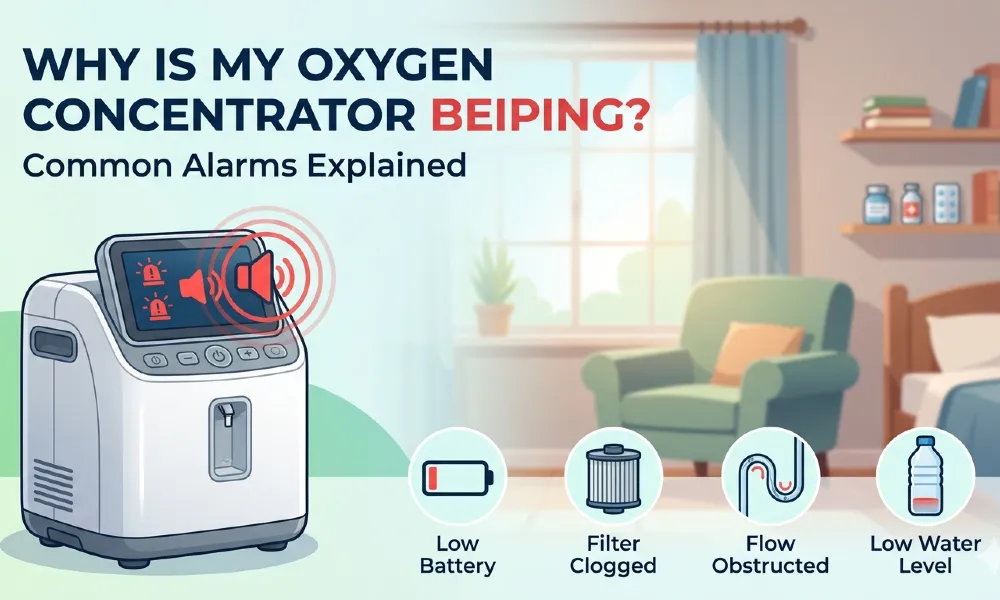 Why is My Oxygen Concentrator Beeping