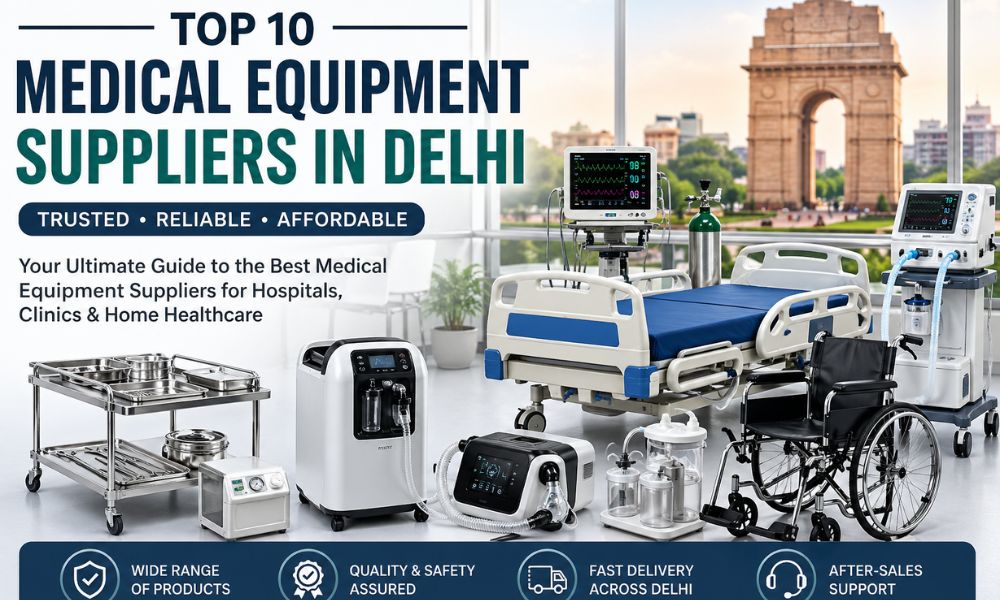 Top medical equipment suppliers in Delhi