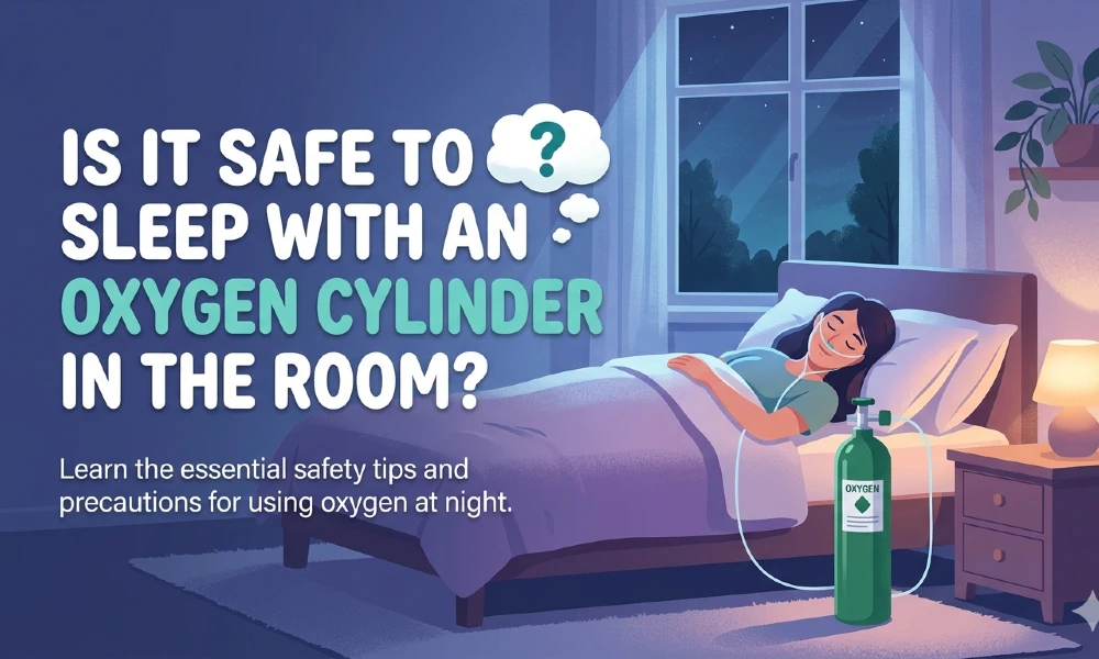 Is It Safe To Sleep With An Oxygen Cylinder in the Room?